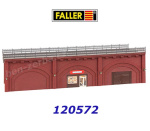 120572 Faller Arkády pod  železniční tratí s obchody, H0