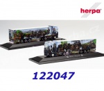 122047 Herpa Scania CS 20 HD s chl. návěsem "Heide Logistik / Buffalo Bill"
