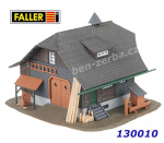 130010 Faller Dům v Černém lese s figurkou - patinovaný model, H0