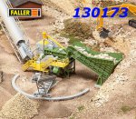 130173 Faller Jaw crusher with conveyor belt, H0