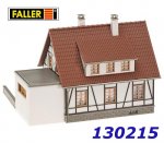 130215 Faller Timbered House With Garage, H0