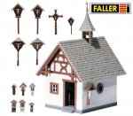 130235 Faller Chapel with Wayside Crosses, H0