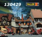 130429 Faller Burnt-Down Restaurant "Zur Sonne", H0