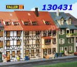 130431 Faller 2 Relief Houses, H0