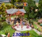 130655 Faller Hudební pavilon s tančícími postavami, H0