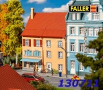 130711 Faller  2 řadové maloměstské domy , H0