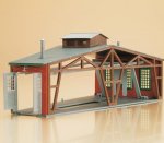 13281 Auhagen Ad-on components for ring-shaped engine shed, TT