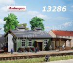 13286 Auhagen Locomotive shed single track, TT