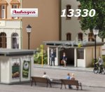 13330 Auhagen 2 Bus Shelters, TT