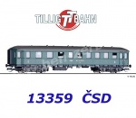 13359 Tillig TT 2nd / 3rd class passenger coach BCa of the CSD