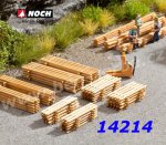 14214 Noch Piles of Planks, 8 pcs., H0