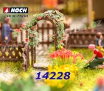 14228 Noch Rose Arch, 2 pcs., H0