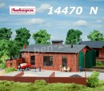 14470 Auhagen Two-road engine shed, N