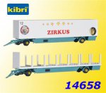 14658 Kibri H0 circus trailer (2 pcs)