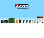 14825 Noch Waste Containers & Ashcans, H0