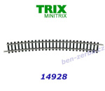 14928  TRIX MiniTRIX Curved Track R 6 (526.2 mm), N