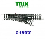 14953 TRIX MiniTRIX N Výhybka pravá délka 104,2