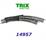 14957 TRIX MiniTRIX N Curved turnout right R1/R2