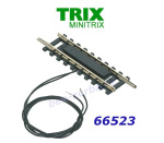 14980 TRIX MiniTRIX N Contact Track with a Magnet Switch Length 50 mm. N
