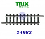 14982 TRIX MiniTRIX Kolej rovná izolovaná, 50 mm, N