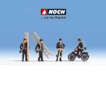 15052 Noch Chimney sweepers + accesorries, 4 figures, H0