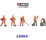 15064 Noch Sekání trávy - 5 figurek, H0