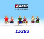 15283 Noch Engine drivers, set of 6 figures, H0