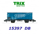 15397 TRIX MiniTRIX N  Box car type G 02 "Grundig" of the DB