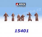 15401 Noch Monks, 6 figures, H0