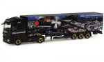 154451 Herpa MB Actros LH 08 box semitrailer "Christmas 2008"