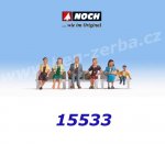 15533 Noch Sitting People, 6 figures, H0