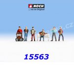 15563 Noch Street Musicians, 6 figures, H0