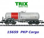 15659 TRIX MiniTRIX N Tank Car  DB Schenker Rail of the PKP Cargo