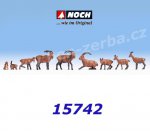 15742 Noch Alpská zvířata, 9 figurek, H0