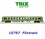 15797 TRIX MiniTRIX N  Rychlíkový vůz řady Bmmdz 268.7F,  "FlixTrain"