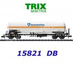 15821 TRIX MiniTRIX N Gas Tank Car  Drachen-Propangas  of the DB