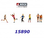 15890 Noch Marathon Runners - 6 Figures, H0
