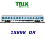 15898 TRIX MiniTRIX N Rychlíkový vůz 2.třídy řady Bimz 2339, DR