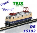 16102 TRIX MiniTRIX N Electric Locomotive Class E 10 of the DB, Sound