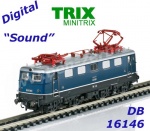 16146 TRIX MiniTRIX N Elektrická lokomotiva řady E 41, DB, Zvuk
