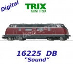 16225 TRIX MiniTRIX N Dieselová lokomotiva V 200, DB - Zvuk