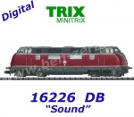 16226 TRIX MiniTRIX N Dieselová lokomotiva řady 220, DB - Zvuk