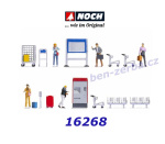 16268 Noch Tématický set figurek  "Nástupiště", H0
