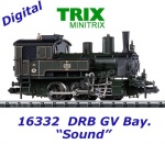16332 TRIX MiniTRIX N Parní lok. řady R 3/3  Bavorské státní železnice (DRB GV Bay.) - Zvuk