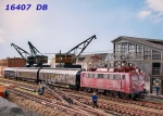 16407 TRIX MiniTRIX N  Elektrická lokomotiva  řady 140, patinovaná, DB - Zvuk
