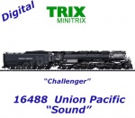 16488 TRIX MiniTRIX N Těžká parní lokomotiva řady 3900 "Challenger", UP - Zvuk