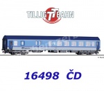 16498 Tillig TT 2nd class passenger coach with luggage compartment, type Y/B70, of the CD
