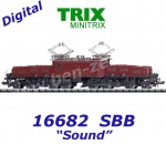 16682 TRIX MiniTRIX N Elektrická lokomotiva řady  Ce 6/8 III "Krokodýl", SBB - Zvuk