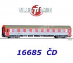 16685 Tillig TT 1st Class Passenger Coach Aee, type Y/B 70, of the CD