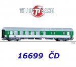 16699 Tillig TT Passenger Coach 2nd Class with Baggage Compartement of the CD